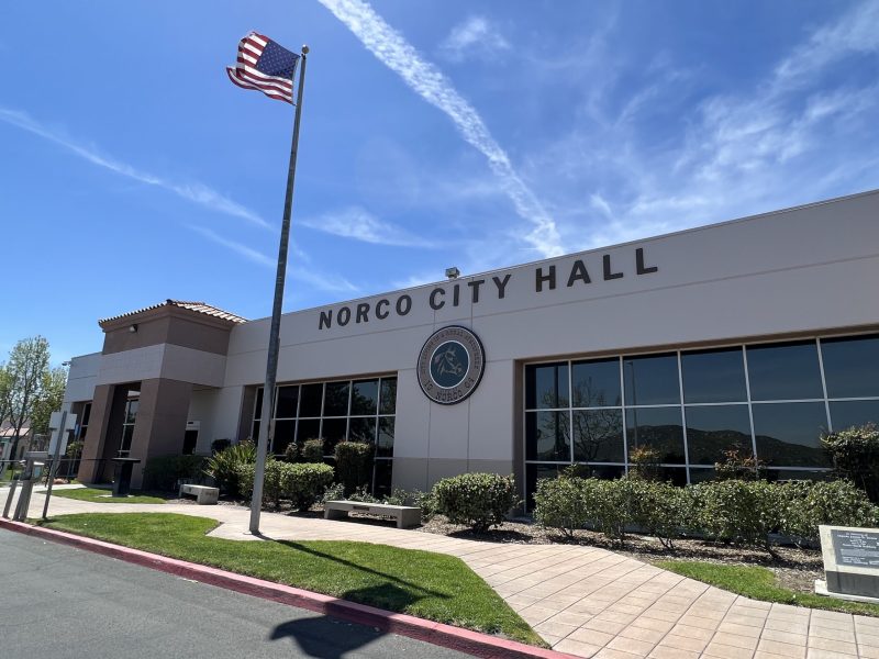 A photo of Norco City Hall.