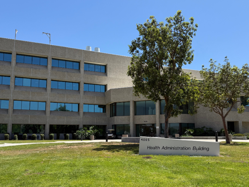 A photo of the exterior of the Public Health building.